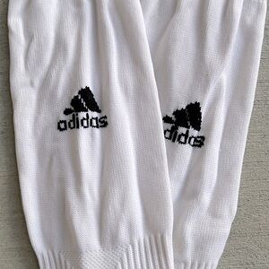 Adidas White Baseball Socks Size Small
